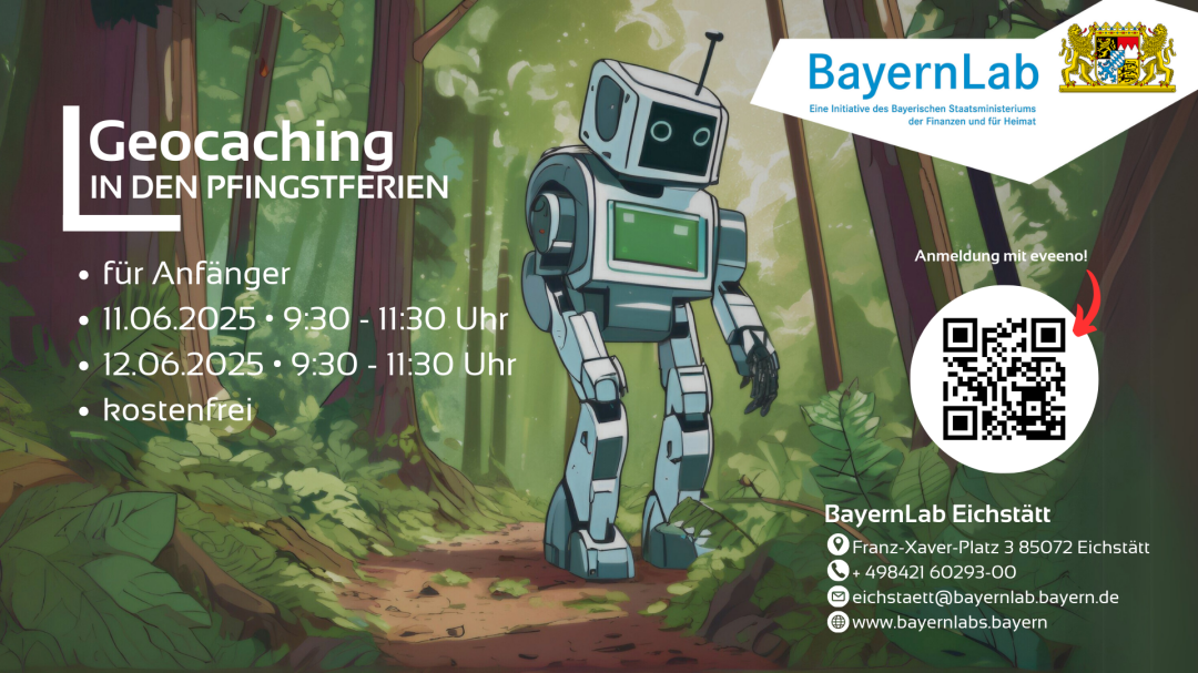 Das BayernLab Eichstätt veranstaltet eine Geocaching-Tour rund um Eichstätt.
